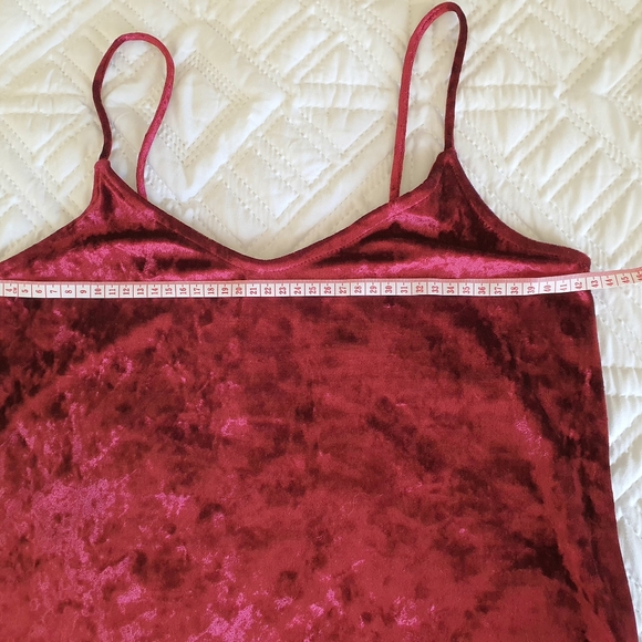 Lily Loves Velvet Camisole Top size 8 - Picture 5 of 8